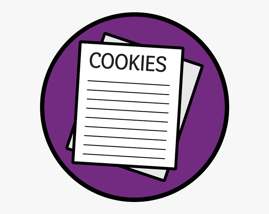 Lined Paper Titled Cookies, Transparent Clipart