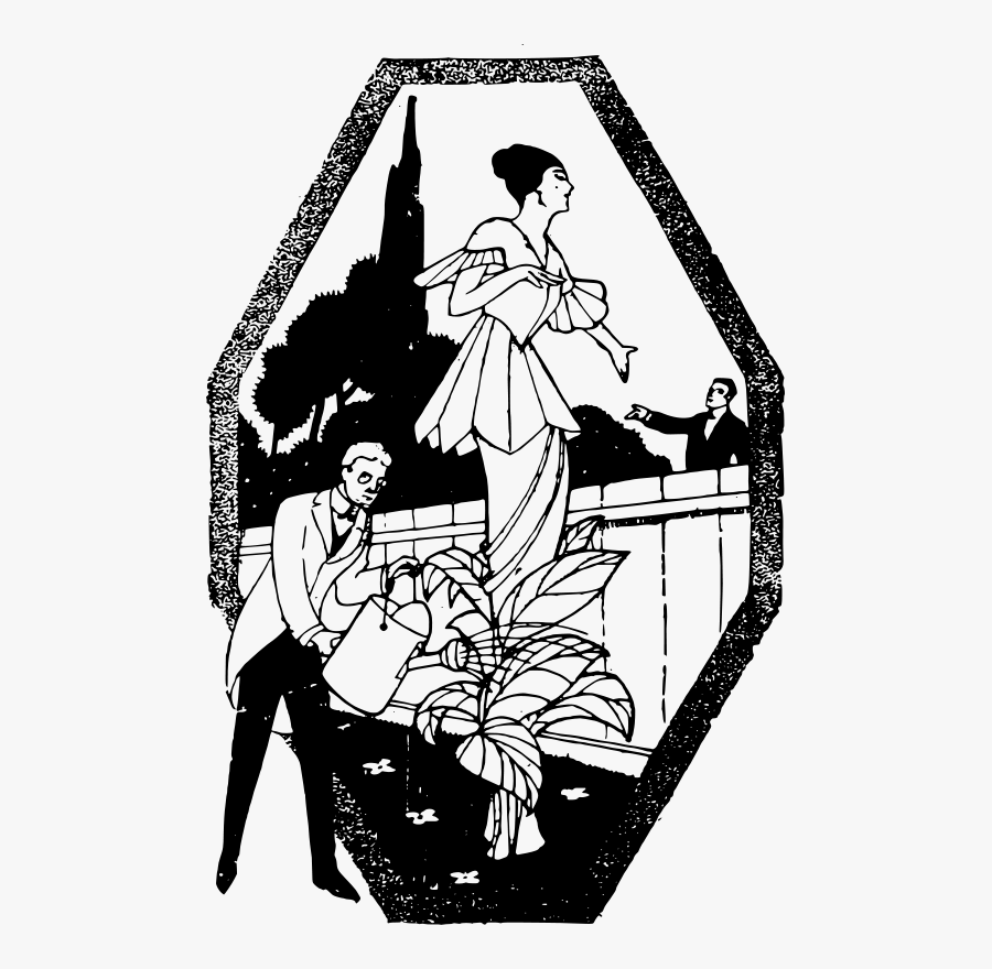 Flower Girl - Clip Art, Transparent Clipart