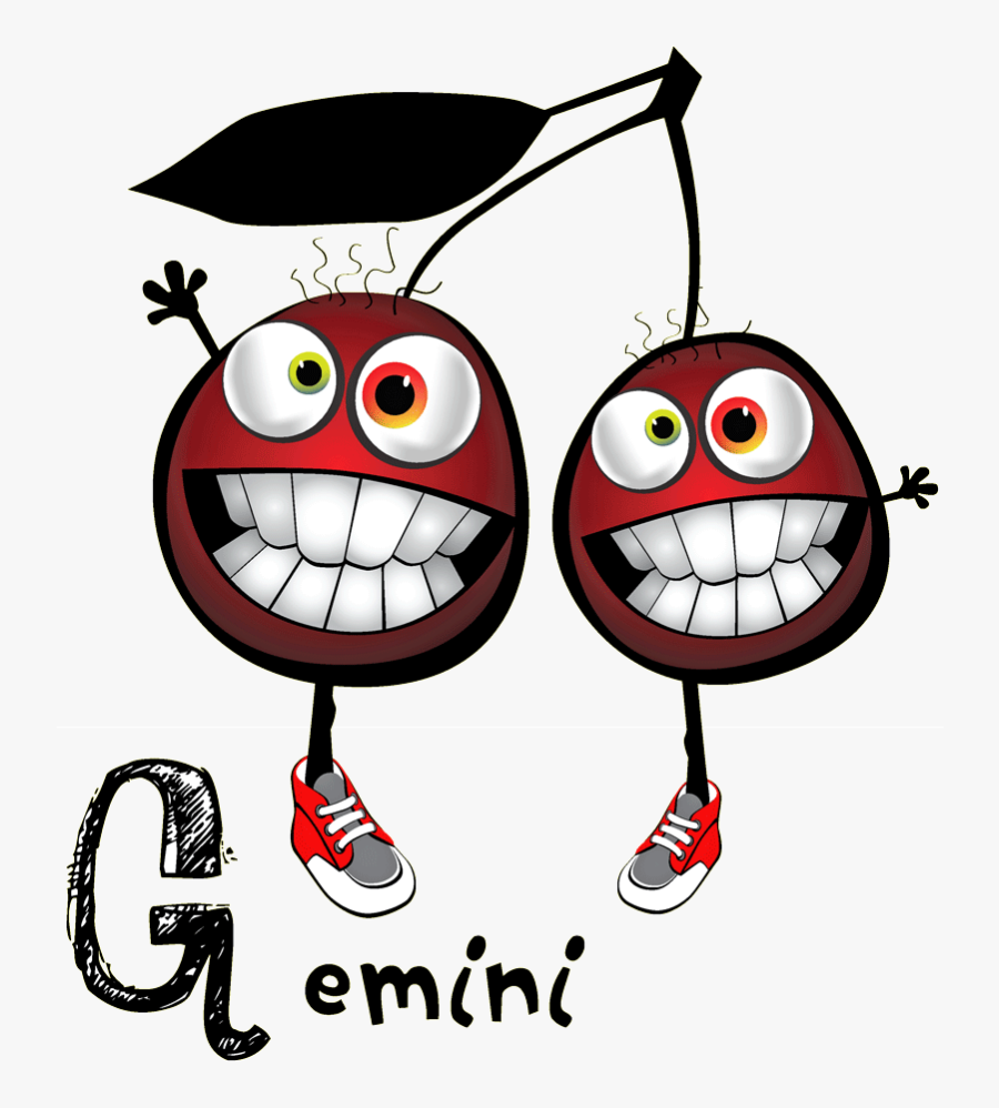 Gemini Funny Birthday Greetings, Transparent Clipart