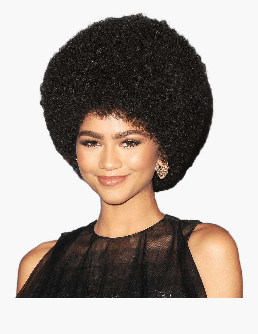 Download - Zendaya Clipart - Afro Zendaya Natural Hair, Transparent Clipart
