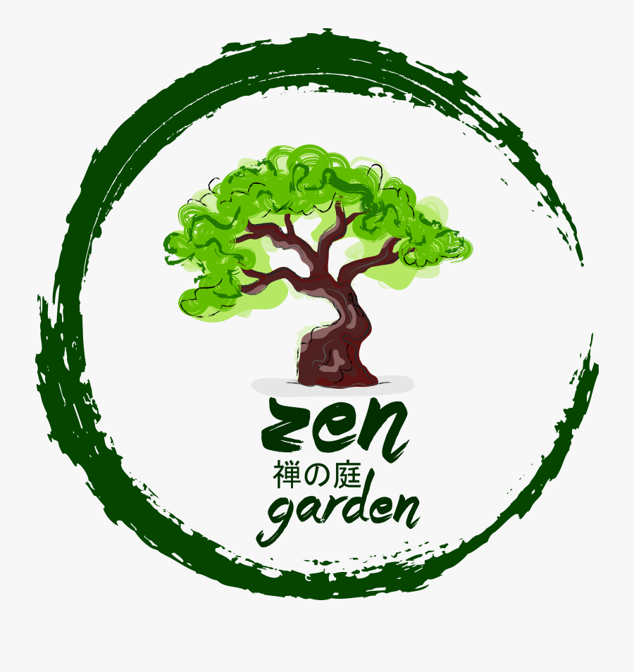 Collection Of Zen - Zen Garden Logo, Transparent Clipart