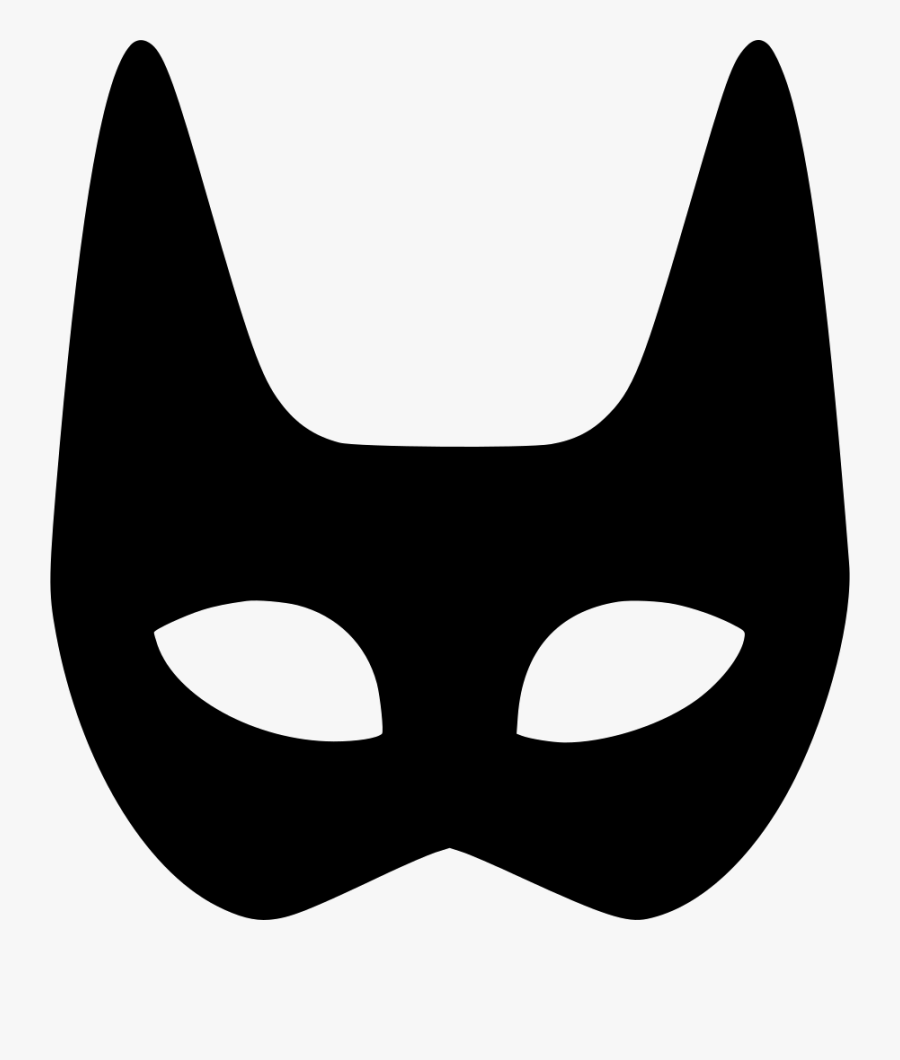 Transparent Superhero Mask Clipart - Face Mask Svg, Transparent Clipart