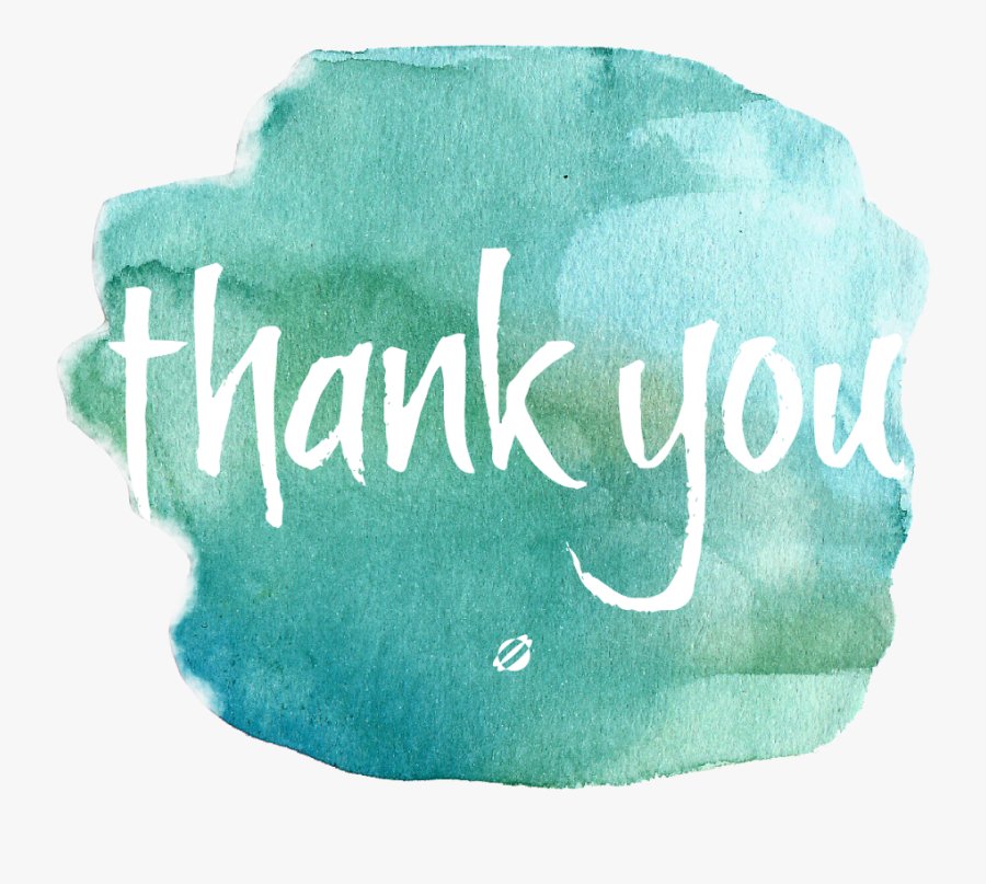 Thank You Transparent Background - Thank You Green No Background, Transparent Clipart