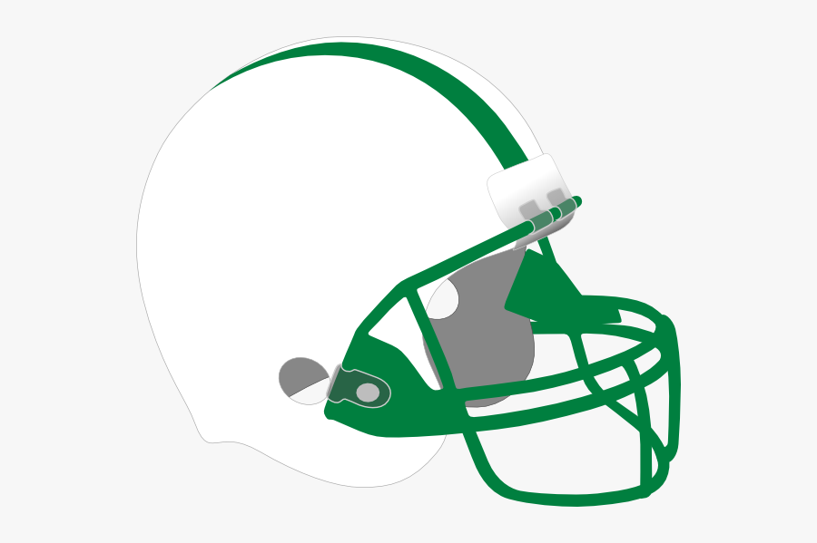 Black And Gray Helmet Svg Clip Arts - Green And White Football Helmet, Transparent Clipart