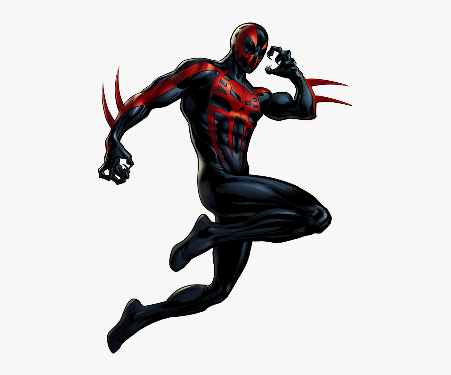 Spider-man Clipart Marvel Character - Spider Man 2099, Transparent Clipart