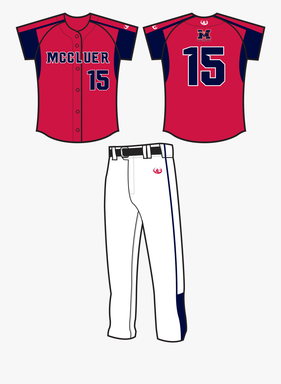 Custom Uniforms Team Uniform - Baseball Uniform, Transparent Clipart