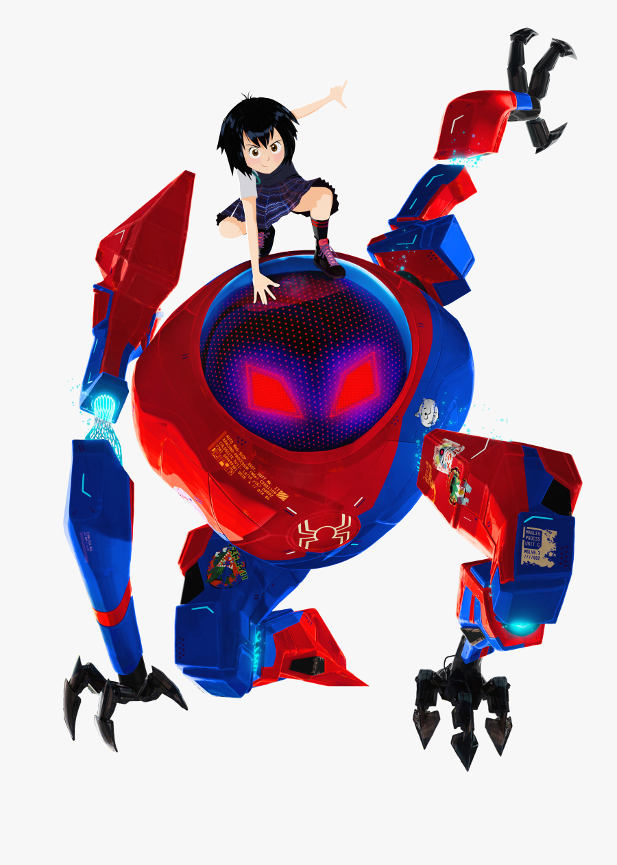 Spider Man Into The Spider Verse Clipart , Png Download - Spider Man Into The Spider Verse Peni Parker, Transparent Clipart