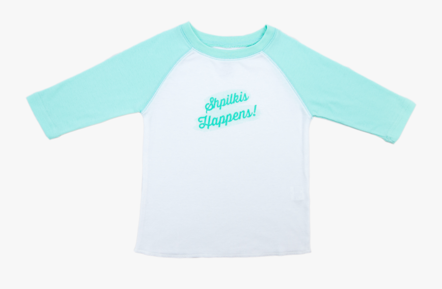 Baseball Clipart Raglan - Active Shirt, Transparent Clipart