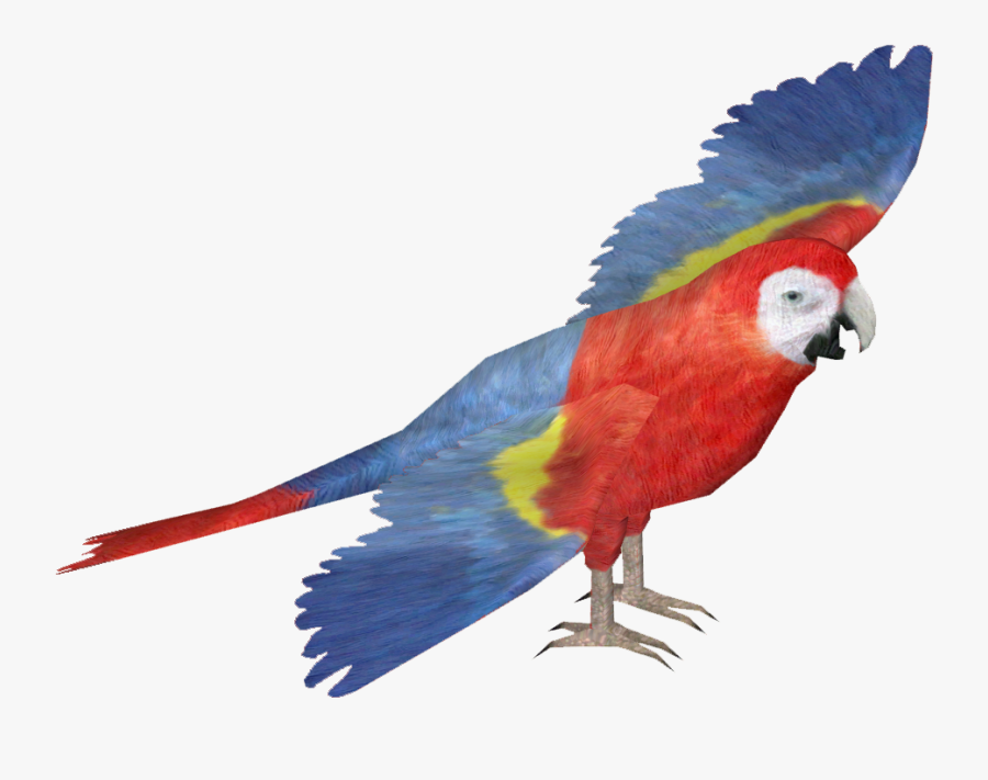 Zoo Tycoon 2 Scarlet Macaw, Transparent Clipart