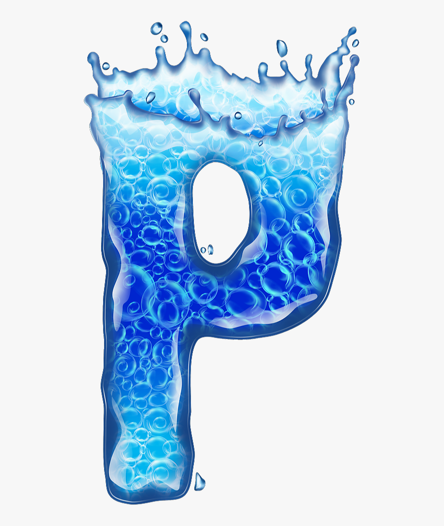 Net Clipart Water Polo - P Lettering Water Png, Transparent Clipart