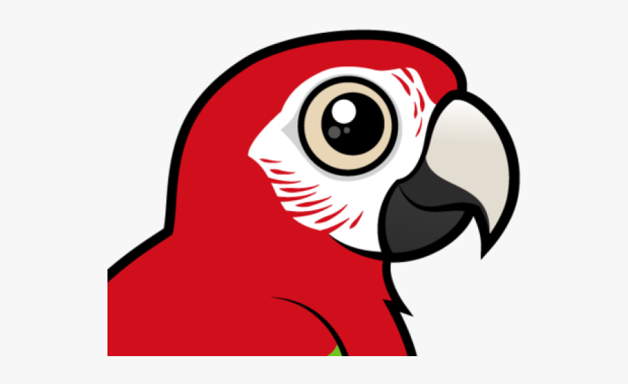 Red And Green Macaw Clipart Blue - Great Green Macaw Range, Transparent Clipart