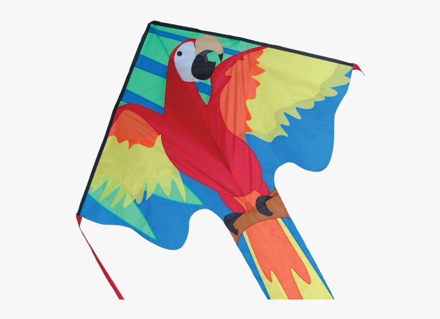 Large Easy Flyer Kite Macaw - Macaw, Transparent Clipart