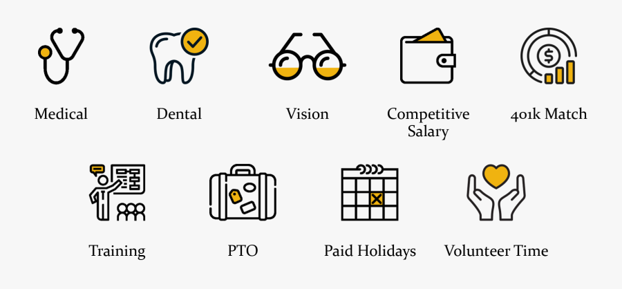 Transparent Vision Icon Png - Salary And Benefits Icon, Transparent Clipart