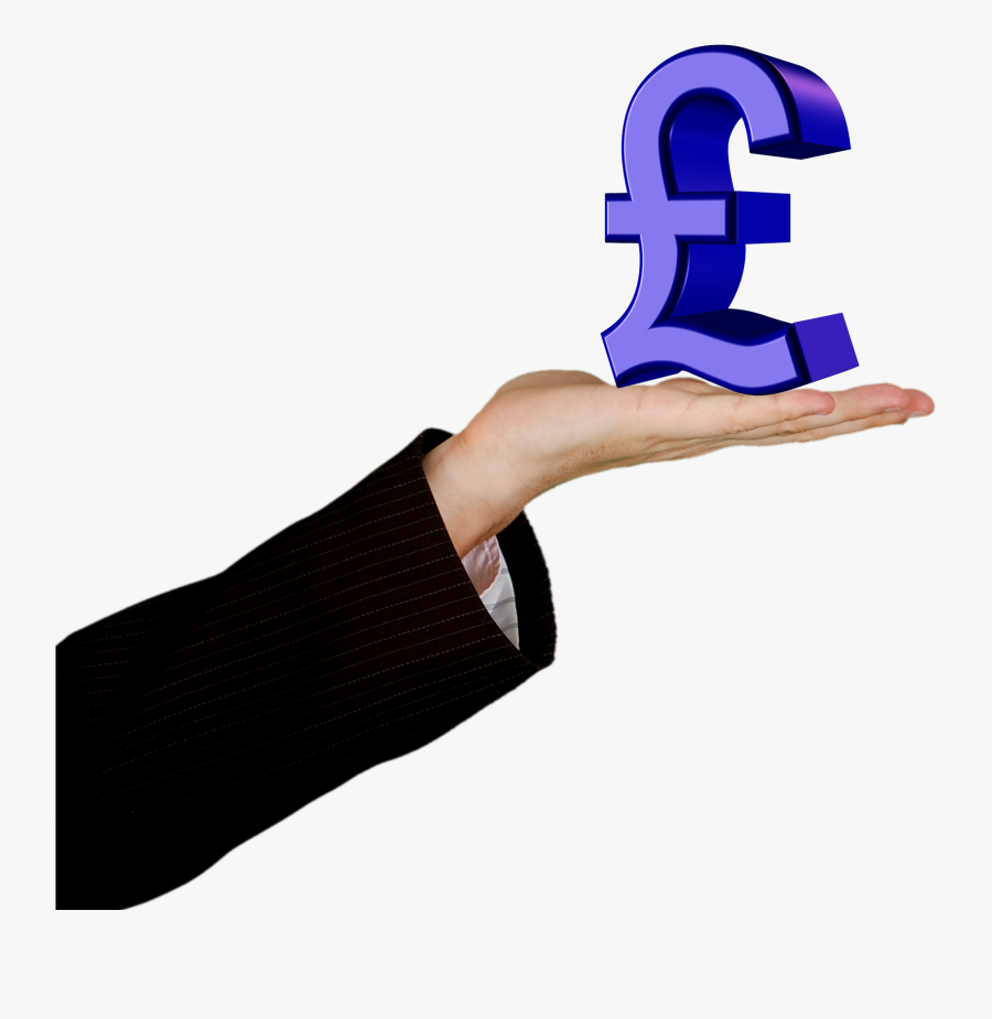 Transparent Hand Holding Something Clipart - Give Pounds Money Icon, Transparent Clipart