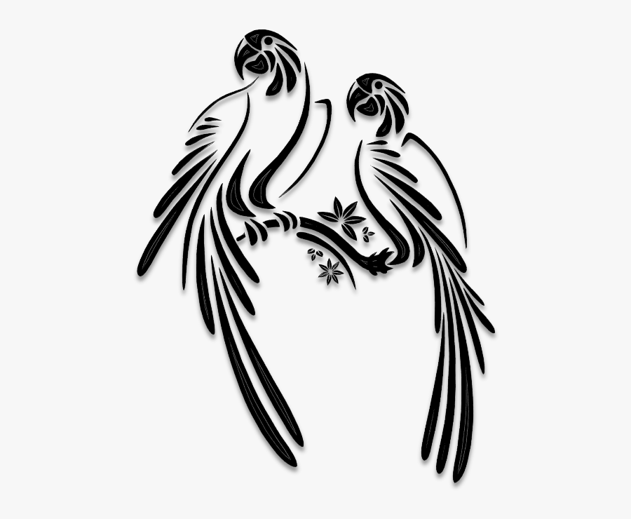Bird Clip Art Tattoo, Transparent Clipart