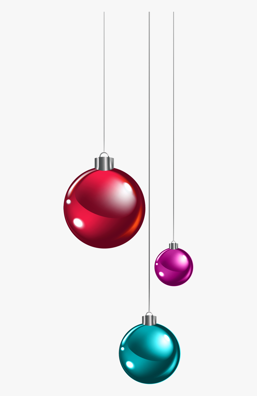 Download Hanging Christmas Balls Clipart Png Photo - Christmas Day, Transparent Clipart