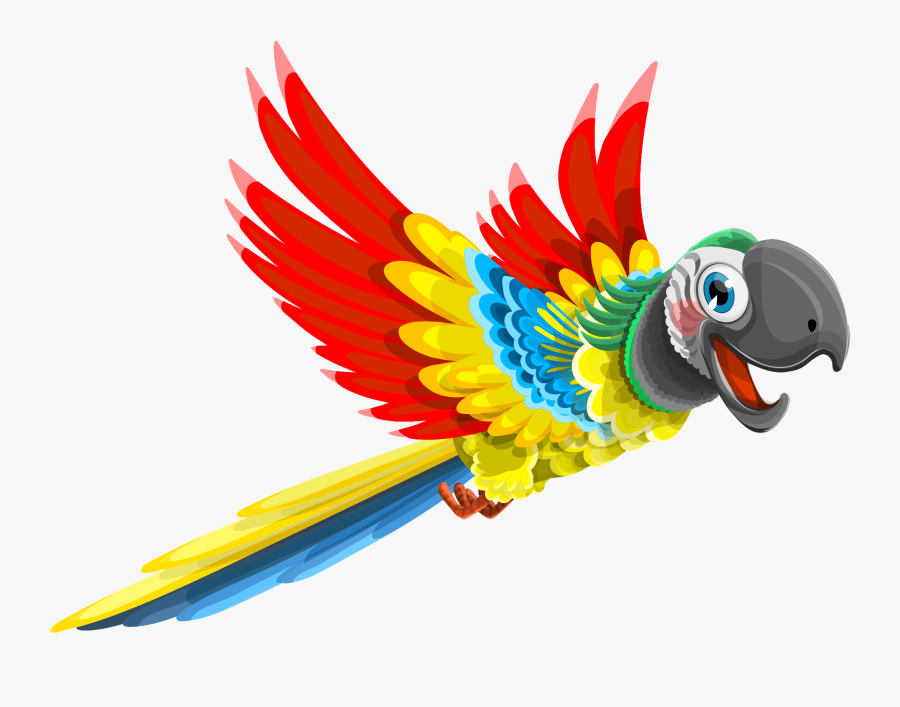 Vines Swirl Png Transparent Image - Parrot Vector Png, Transparent Clipart