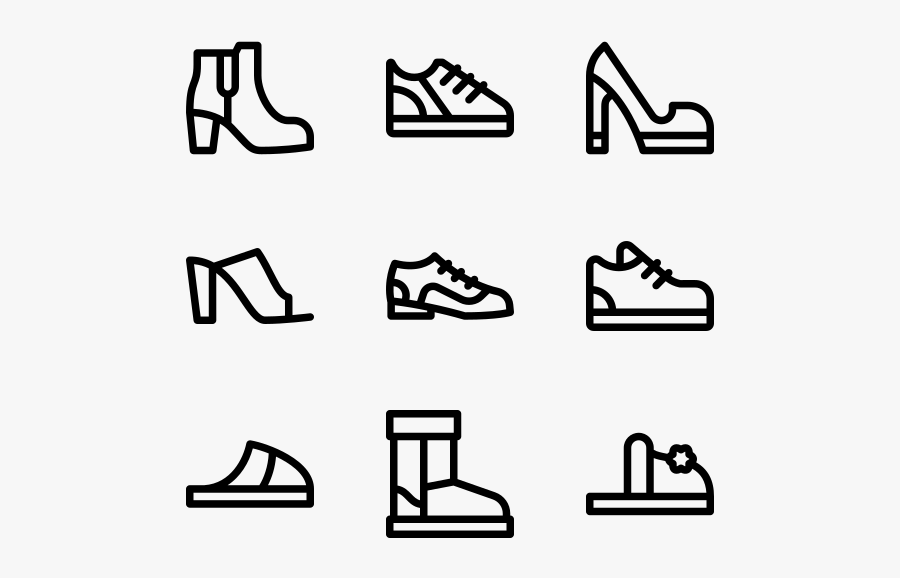 Shoes, Transparent Clipart