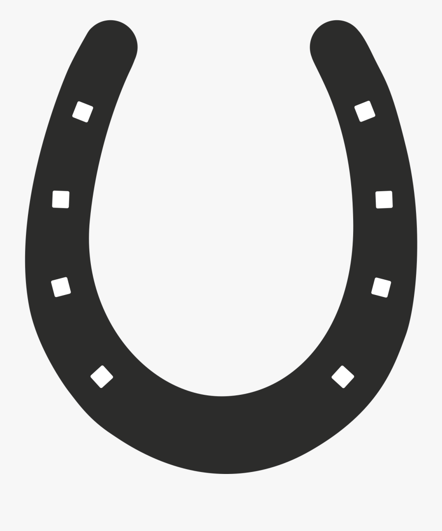 Horse Shoe Clipart - Horseshoe Silhouette, Transparent Clipart