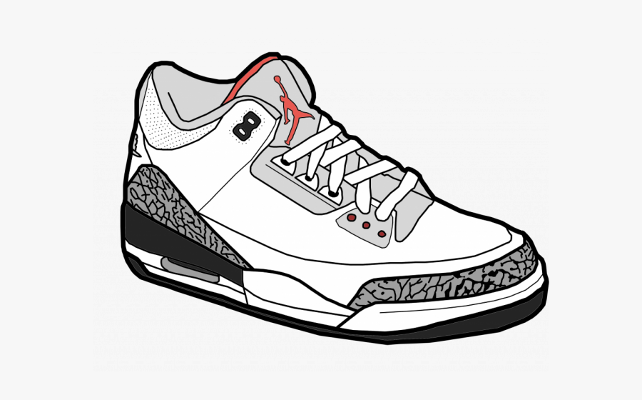 Jordan Shoe Clip Art, Transparent Clipart