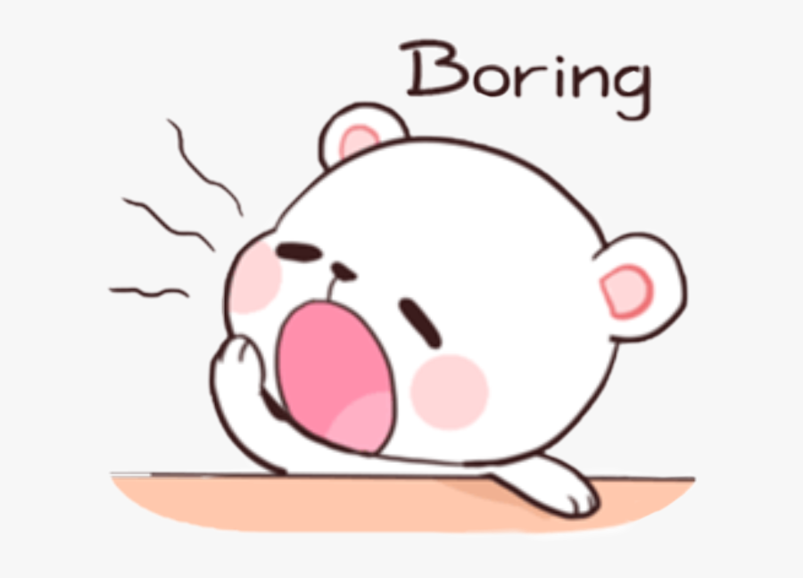 #cute #boring #stiker #use #like #chubby - Milk And Mocha Bears, Transparent Clipart