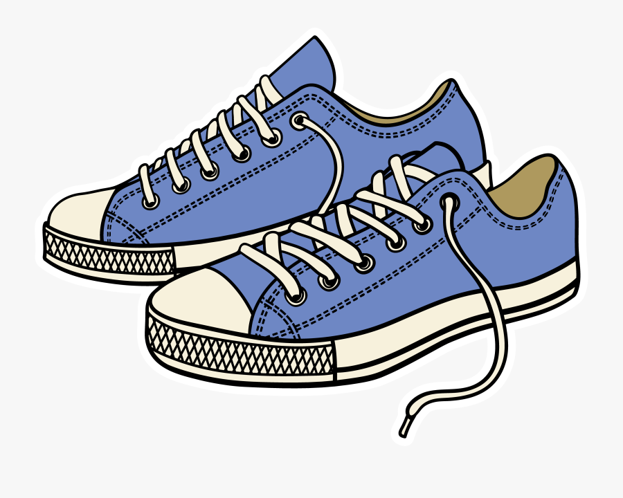 Sneakers Air Jordan Shoe Clip Art - Shoe Cartoon Transparent Background, Transparent Clipart