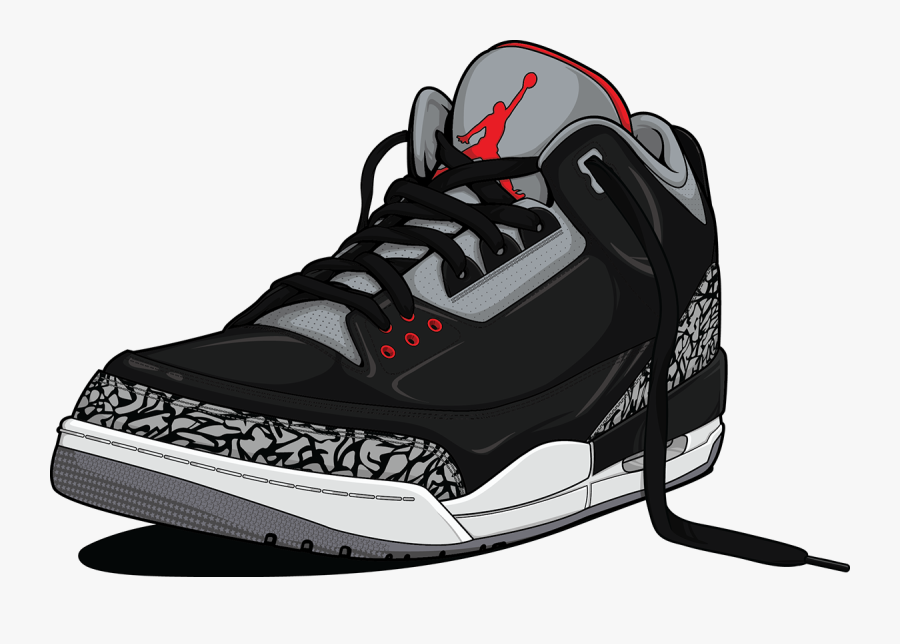 Jordan Shoes - Jordan Shoes Cartoon , Free Transparent Clipart - ClipartKey...
