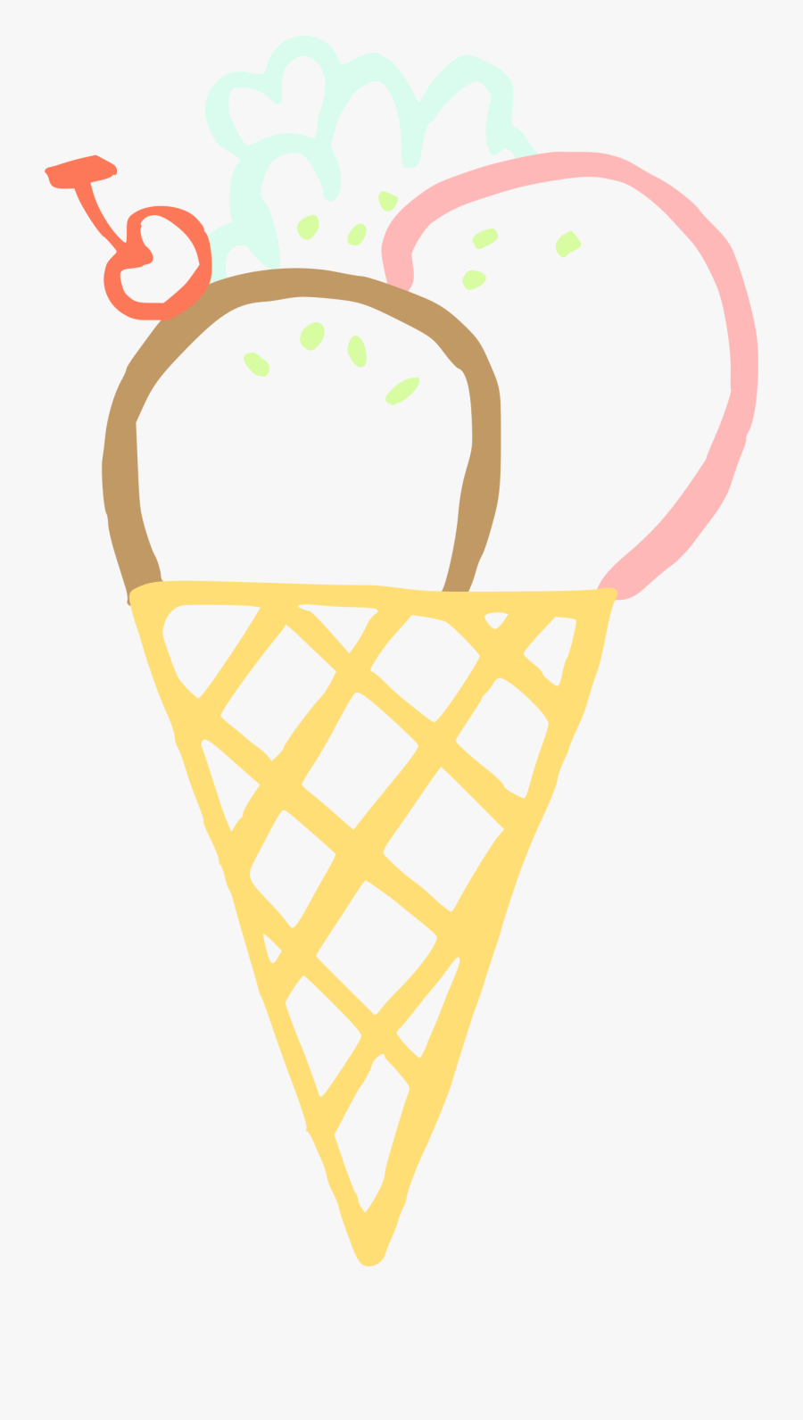 Ice Cream Clip Art, Transparent Clipart