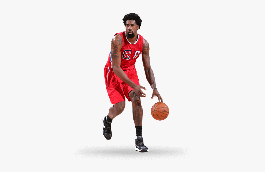Deandre Jordan Low Dribble - Deandre Jordan Cut Out, Transparent Clipart