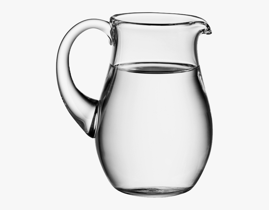 Water Clipart Black - Jug Black And White Png, Transparent Clipart