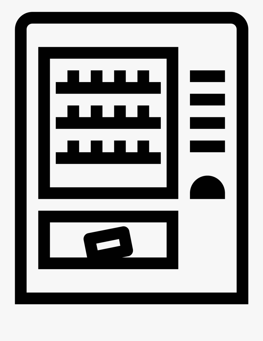 Vending Machine Icon - Vending Machine Icon Png, Transparent Clipart