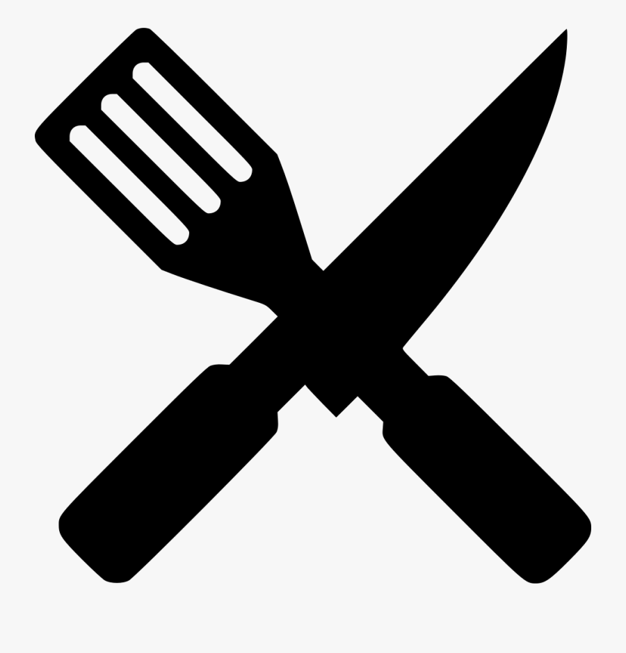 Kitchen Knife Cooking Spatula Svg Png Icon Free Download - Cartoon Knife And Fork Png, Transparent Clipart