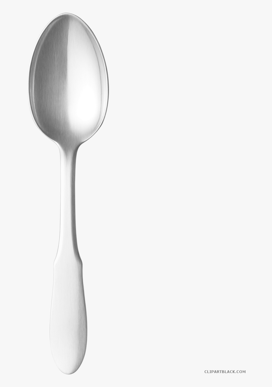 Clipartblack Com Tools Free Black Images - Spoon, Transparent Clipart