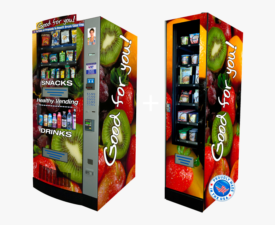 Healthy Vending Machine Snacky Matz Allentown Pa - Healthy Vending Machine, Transparent Clipart