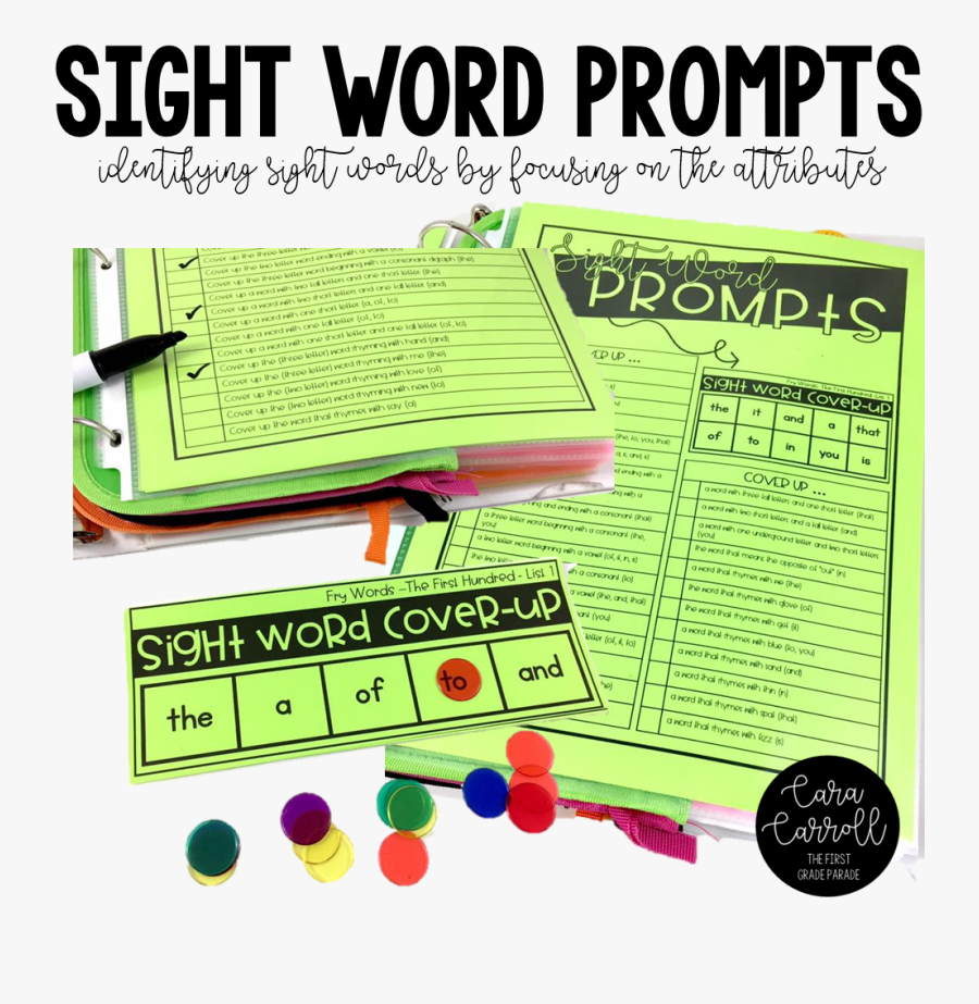 Sight Words Clipart, Transparent Clipart