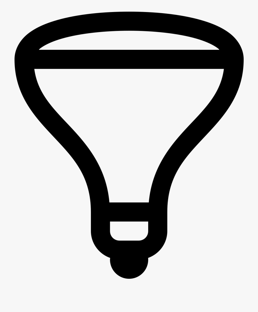 Mirrored Reflector Bulb Icon Clipart , Png Download, Transparent Clipart