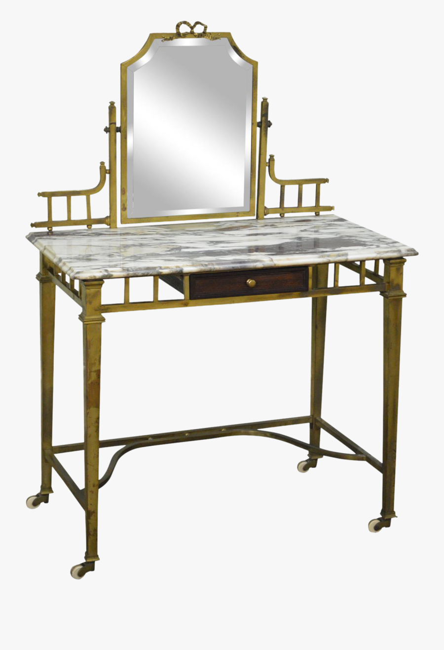 Vanity Drawing Makeup Table - Writing Desk, Transparent Clipart