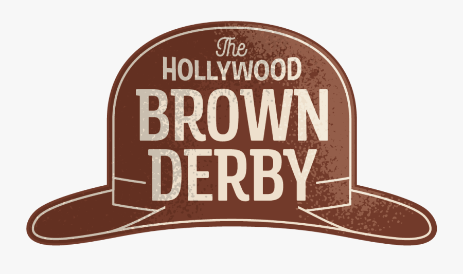 Hollywood Brown Derby - Illustration, Transparent Clipart