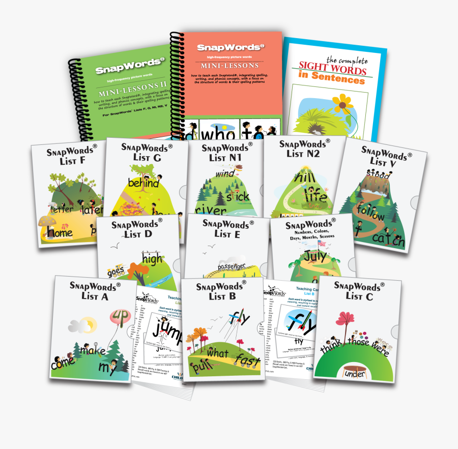 607 Snapwords® Teaching Cards"
 Class="lazyload Lazyload - Paper, Transparent Clipart