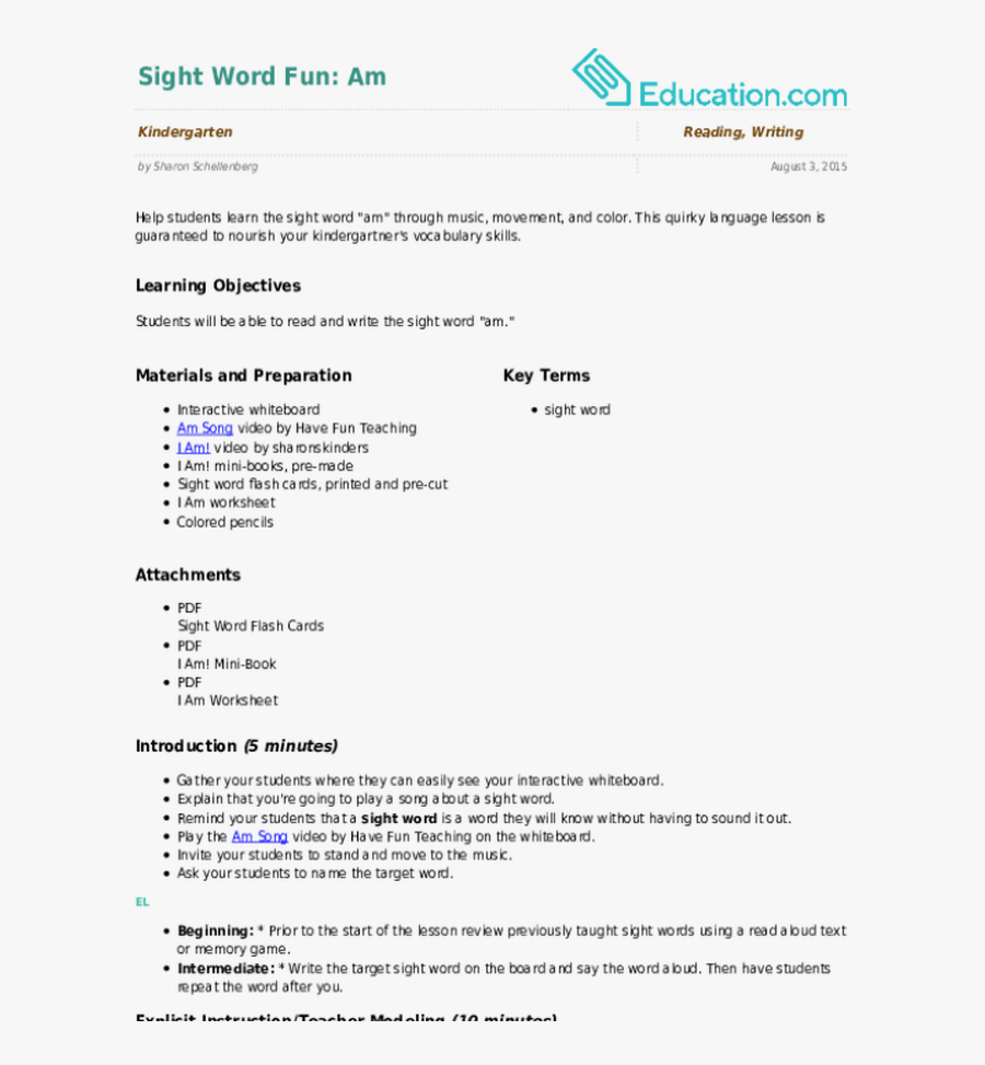 Lesson Plan Of Homonyms, Transparent Clipart