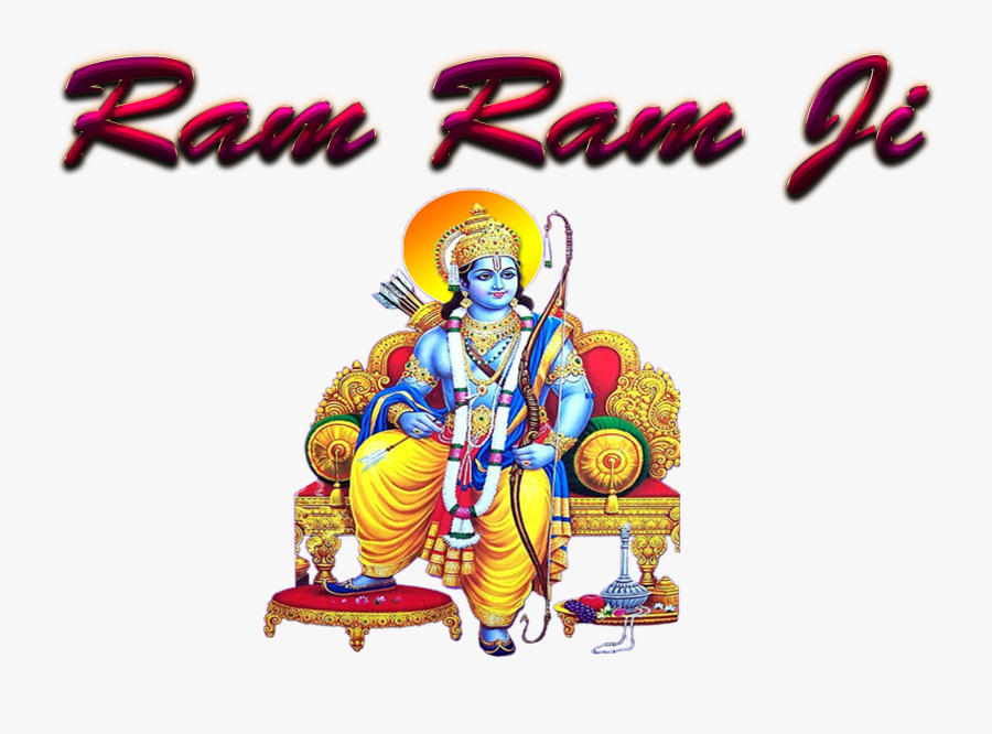 Ram Ram Ji Download Png - Happy Ram Navami 2019, Transparent Clipart