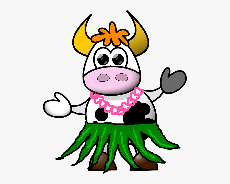 Cow Cartoon, Transparent Clipart