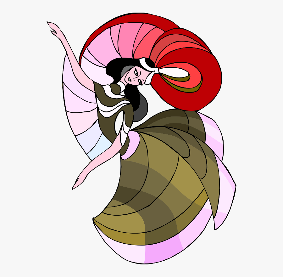 Pink,flower,art - Performing Are Image Cartoon, Transparent Clipart