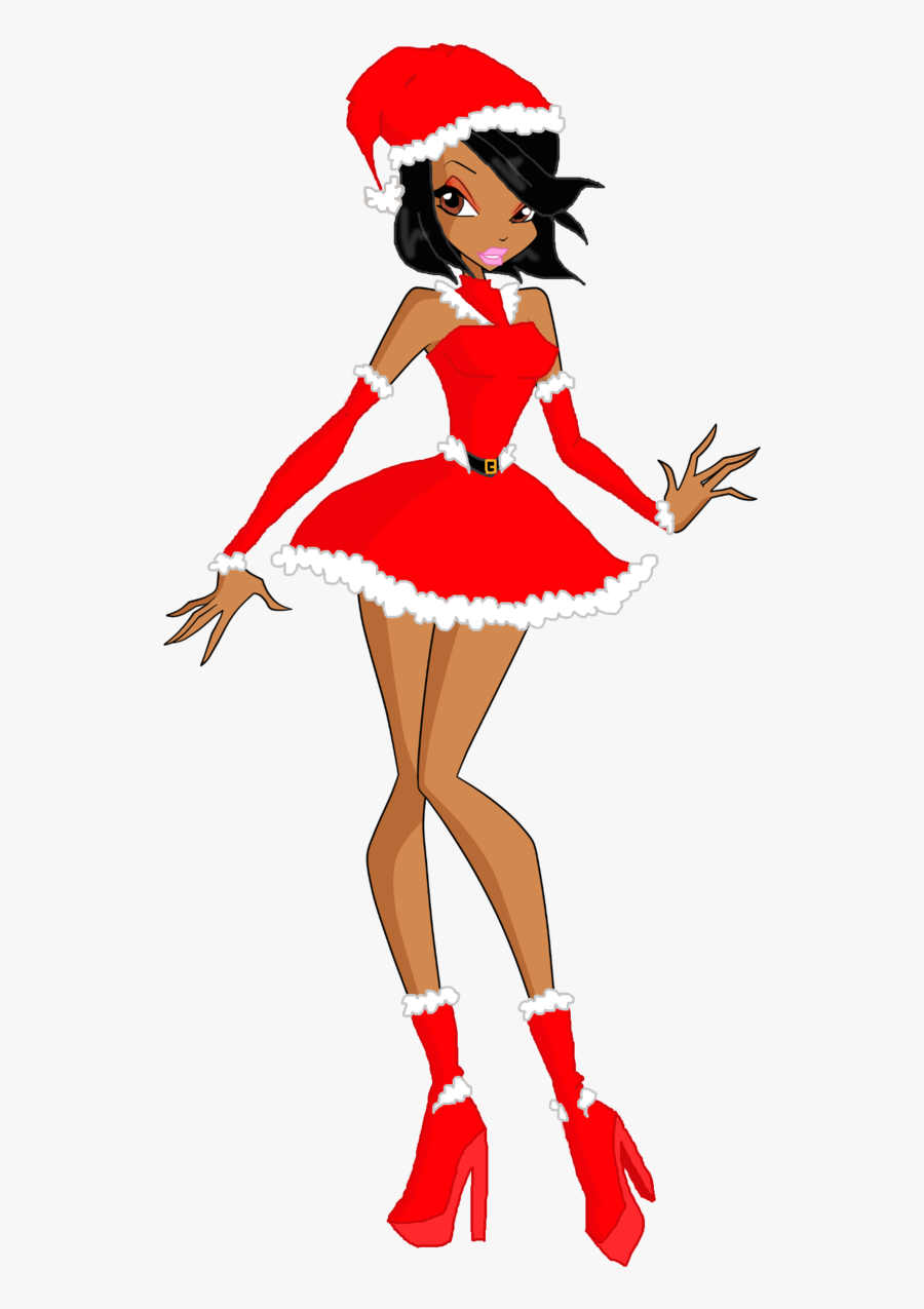 Winx Club Ladylaven Christmas By Winxharmony010 - Illustration, Transparent Clipart