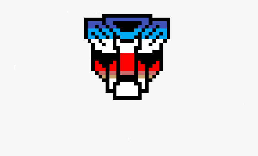 Autobot Logo Pixel Art Clipart , Png Download - Fire Flower 8 Bit, Transparent Clipart