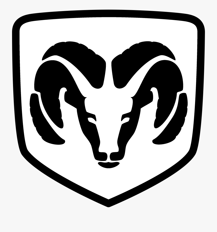 Dodge Ram Logo Vector, Transparent Clipart