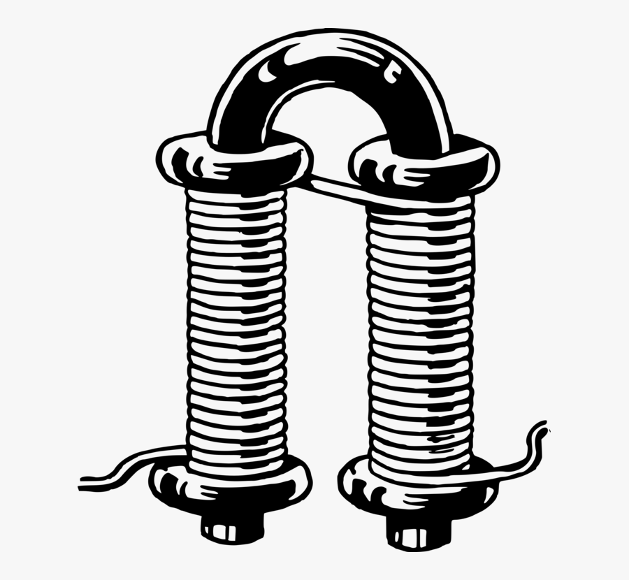 Hardware Accessory,auto Part,line - Electromagnet Png, Transparent Clipart