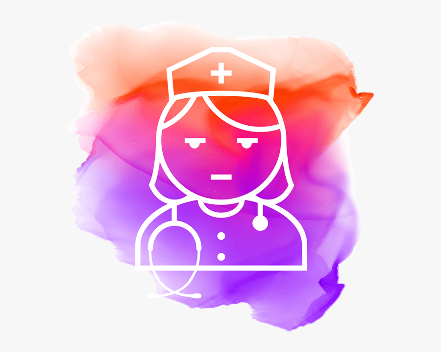 Nurse Doctor Vector Icon - Cartoon, Transparent Clipart