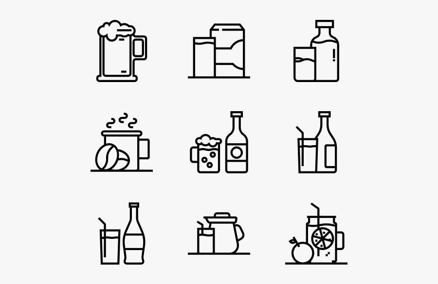 Drink - Iconos Museo, Transparent Clipart