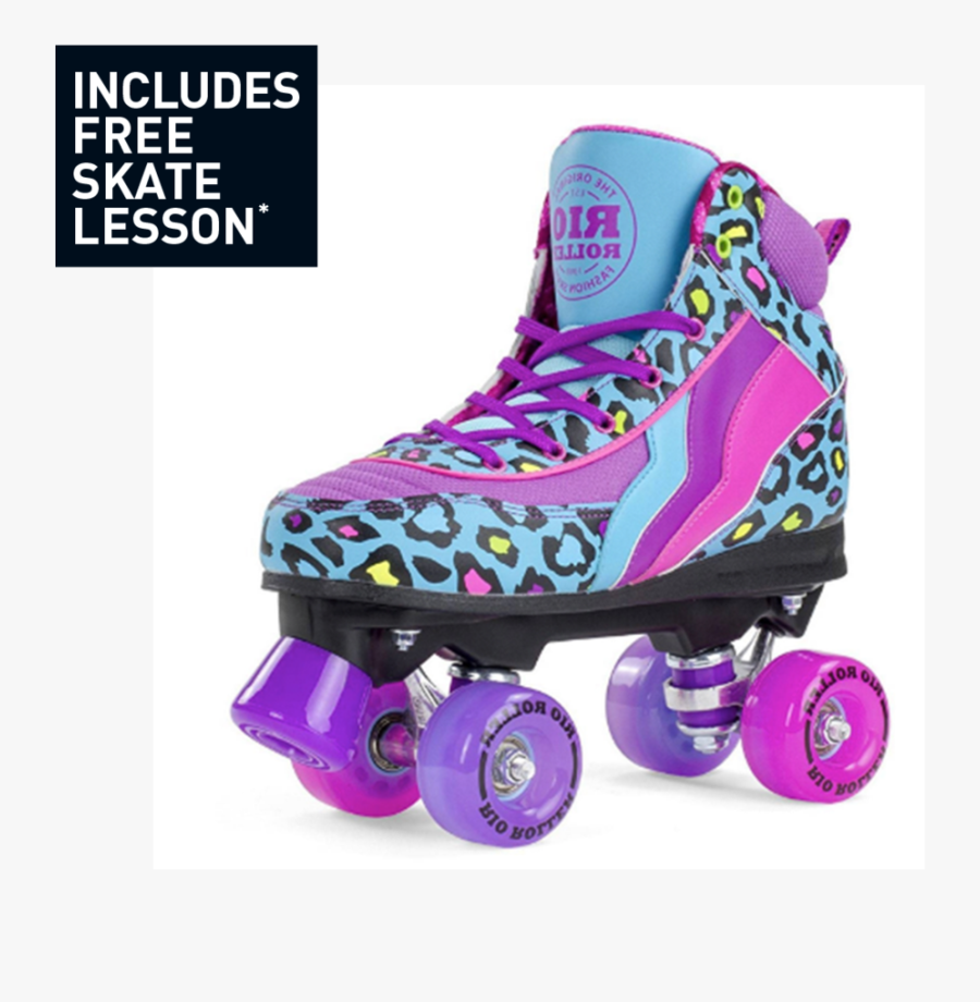 Clip Art Pastel Roller Skates - Roller Derby, Transparent Clipart